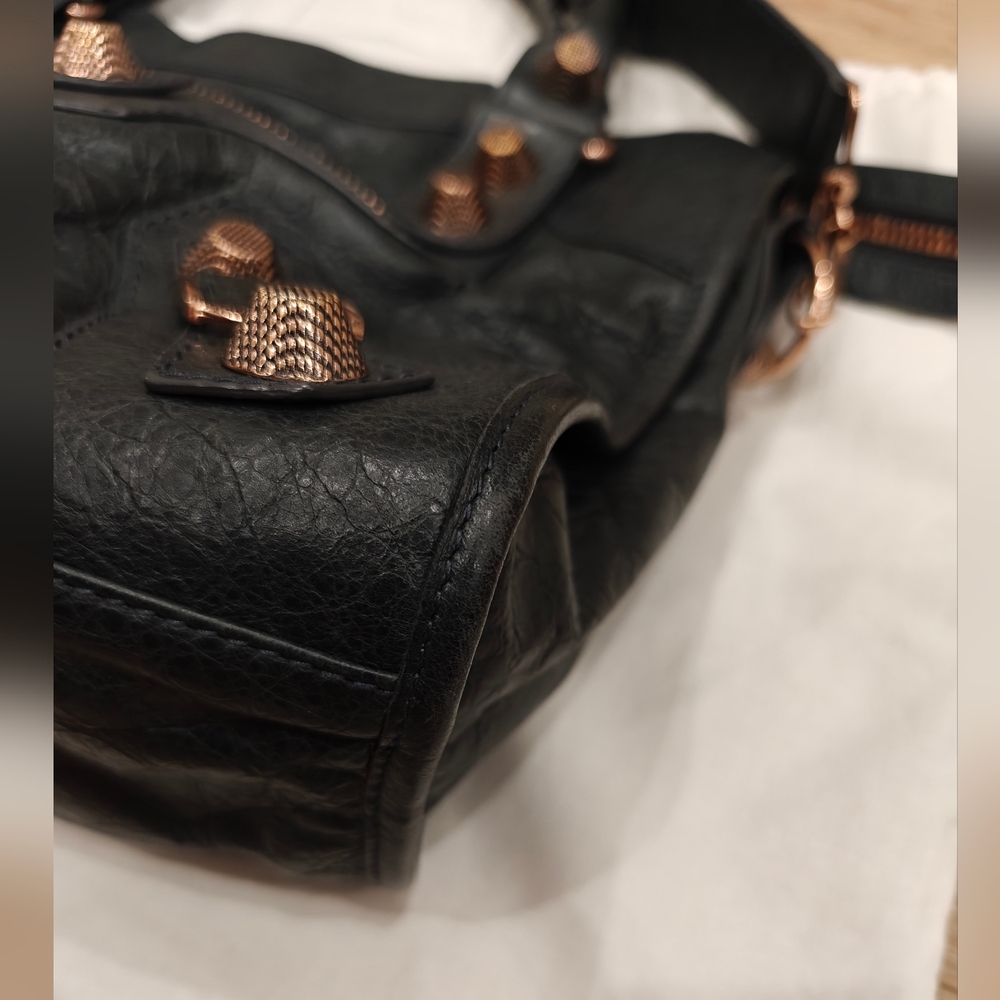 Balenciaga Giant City Bag With Rose Gold Hardware - Picture 10 of 14